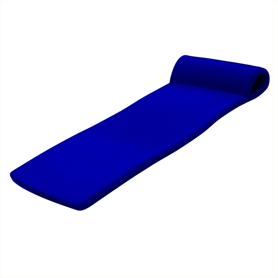 TRC Sunsation 1.75" Thick Foam Lounger Swimming Pool Float, Navy Blue (Used) - VMInnovations