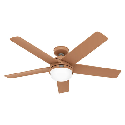 Hunter Fan Company SureSpeed Yuma 52 Inch Ceiling Fan with LED Light, Terracotta