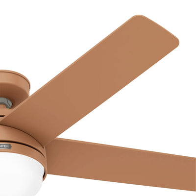 Hunter Fan Company SureSpeed Yuma 52 Inch Ceiling Fan with LED Light, Terracotta