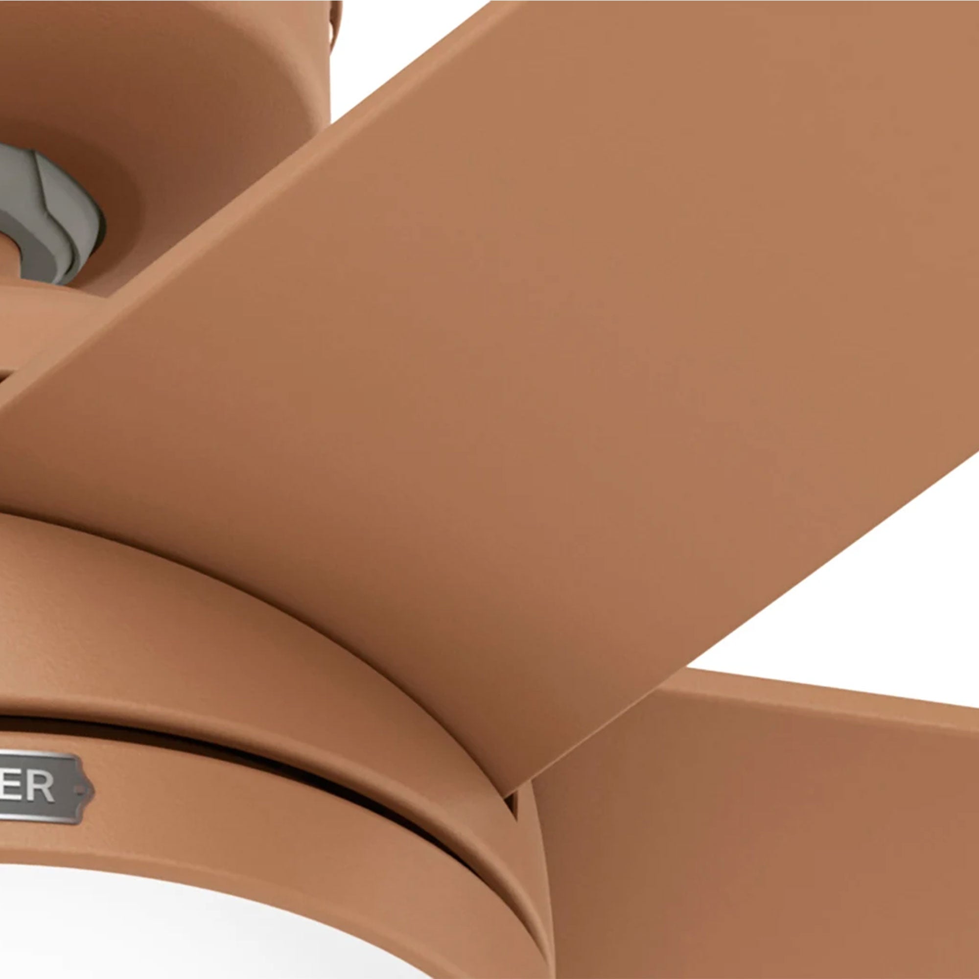 Hunter Fan Company SureSpeed Yuma 52 Inch Ceiling Fan with LED Light, Terracotta