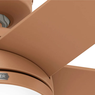 Hunter Fan Company SureSpeed Yuma 52 Inch Ceiling Fan with LED Light, Terracotta