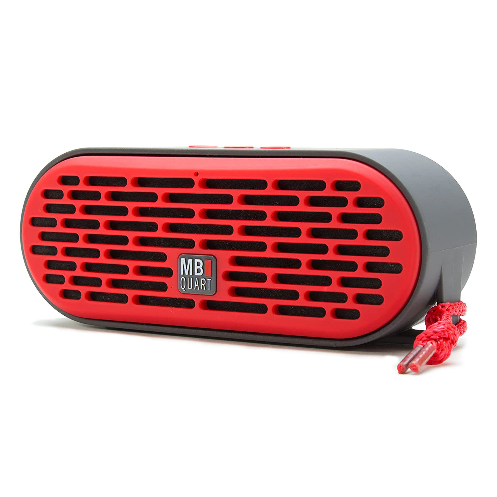 MB Quart STAGE 5 Complete Sound System & QUBThree Premium Bluetooth Speaker, Red - VMInnovations