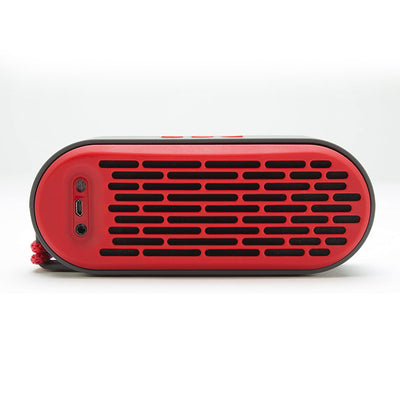 MB Quart STAGE 5 Complete Sound System & QUBThree Premium Bluetooth Speaker, Red - VMInnovations