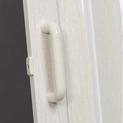 LTL Home Products OAKMT4880HEC Oakmont Wooden Style Vinyl Accordion Door, White
