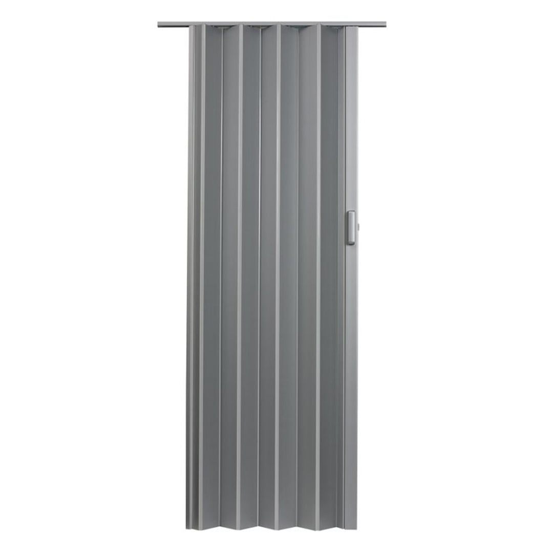 LTL Home Products Spectrum Elite Vinyl Accordion Door, Silver (Used)