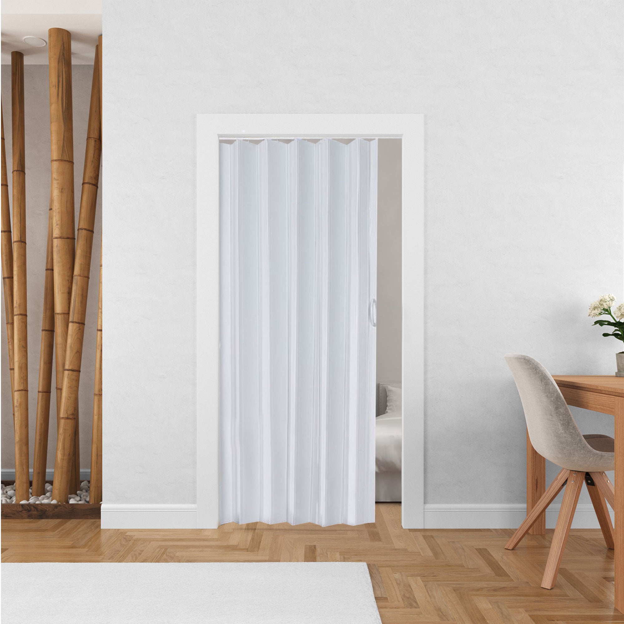 LTL Home Products Contempora Accordion Folding Door, 36 x 80 Inches (Used) - VMInnovations