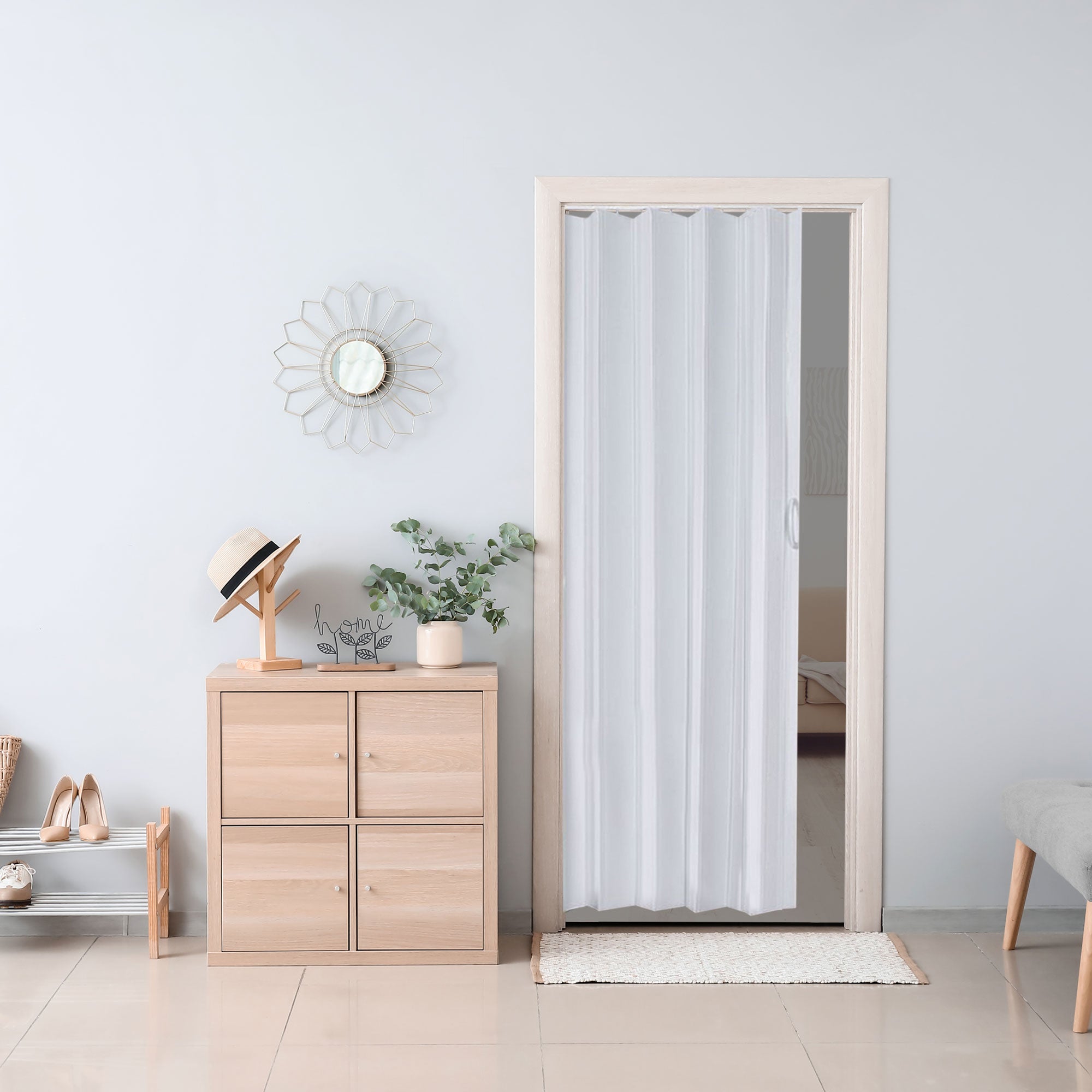 LTL Home Products Contempora Accordion Folding Door, 36 x 80 Inches (Used) - VMInnovations