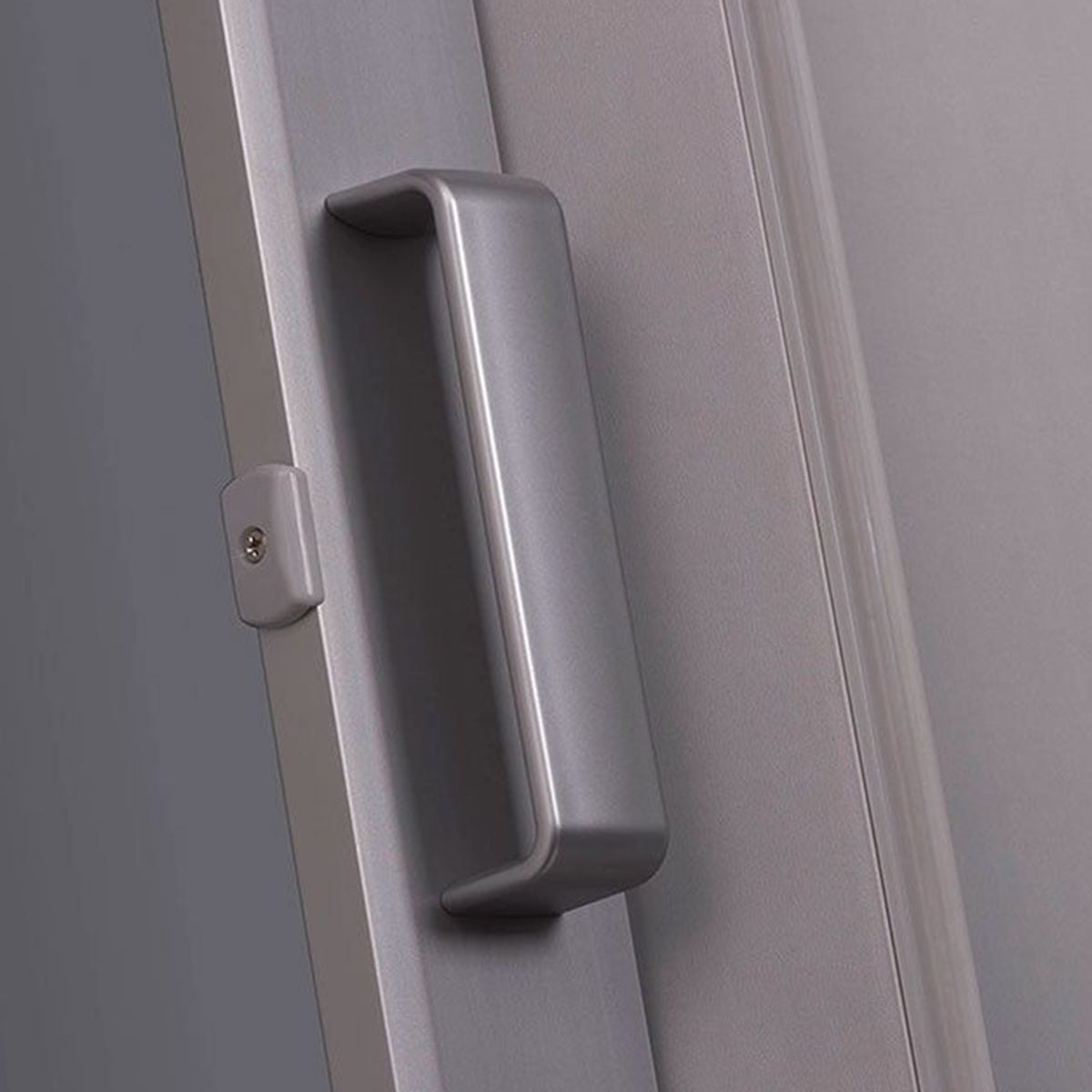 LTL Home Products Spectrum Elite Accordion Folding Door, 36x80 In, Satin Silver