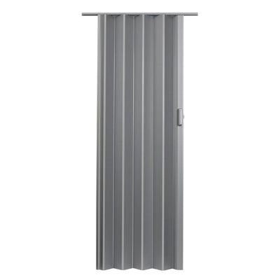 LTL Home Products Spectrum Elite Accordion Folding Door, 36x80 In, Satin Silver - VMInnovations