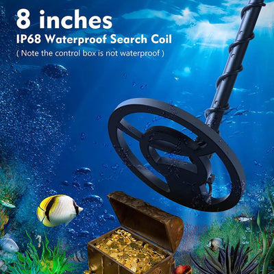 KentokTool Metal Detector w/ 3 Operating Modes, Waterproof Coil, & LCD (Used) - VMInnovations