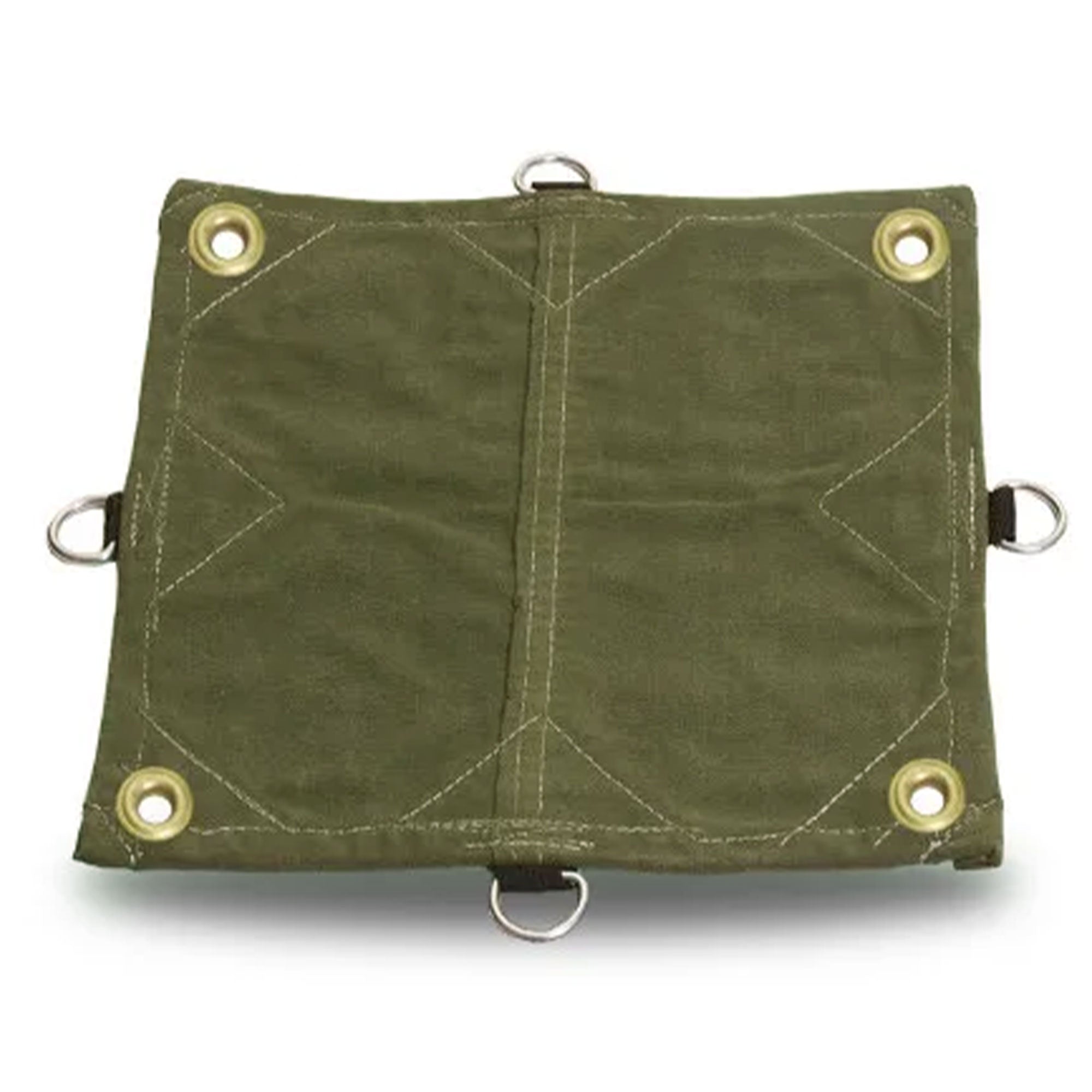 Tarp Nation 12'x16' Heavy Duty Canvas Tarp w/D Rings & Corner Grommets(Open Box) - VMInnovations