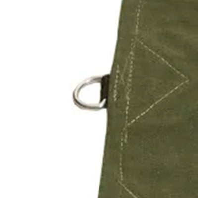 Tarp Nation 12 x 16 Foot Heavy Duty Canvas Tarp with D Rings and Corner Grommets - VMInnovations