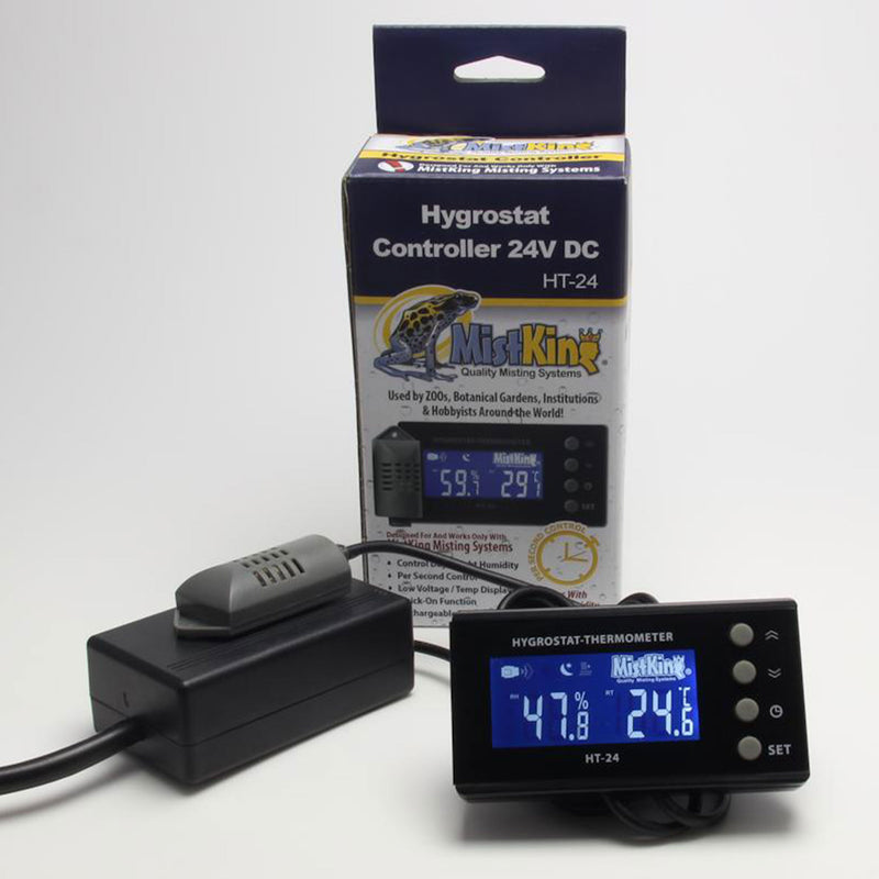 MistKing HT-24 Hygrostat/Thermometer Humidity Meter & Probe for MistKing Systems