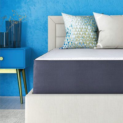 Classic Brands 10 Inch Tall Cool Gel Memory Foam Medium Firm Mattress, Twin XL