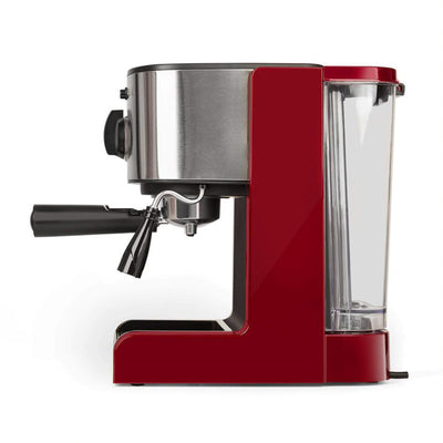 KLARSTEIN Passionata 6 Cup Espresso, Cappuccino and Steam Frother Machine (Used)