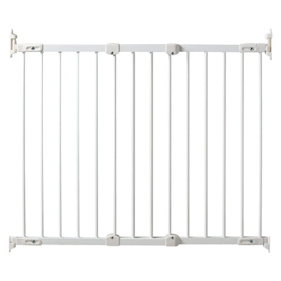 KidCo Angle Mount Safeway Stair Quick Release Baby Gate, 42.5x30.5 In (Open Box)