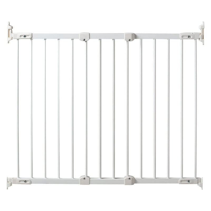 KidCo Angle Mount Safeway Stair Quick Release Baby Gate, 42.5x30.5 In (Open Box)