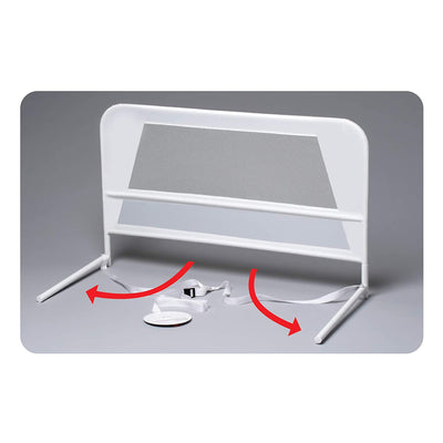 KidCo Toddler Mesh Bed Rail Telescopic Guards for Twin-King Mattress (Open Box) - VMInnovations