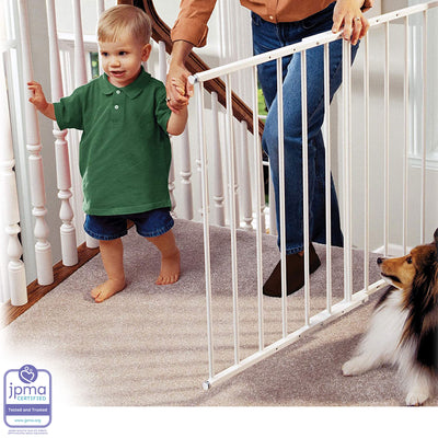 Safeway Top of Stairs Quick Release Baby Gate, 42.5x30.5 In,  (Open Box) - VMInnovations
