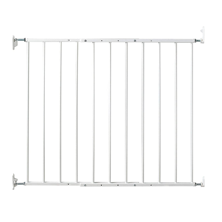 KidCo G2000 Safeway Top of Stairs Quick Release Baby Gate, 42.5 x 30.5 In, White