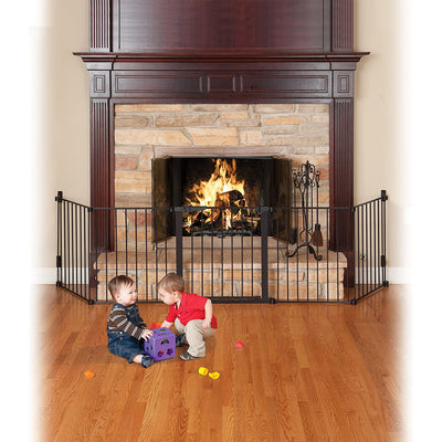 KidCo Custom Fit Auto Closing HearthGate Baby or Fireplace Gate Enclosure (Used)