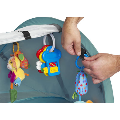 KidCo PeaPod Prestige Lightweight Outdoor Child Portable Travel Bed, Sky (Used) - VMInnovations