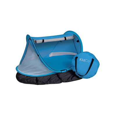 KidCo PeaPod Prestige Lightweight Outdoor Child Portable Travel Bed, Sky (Used)