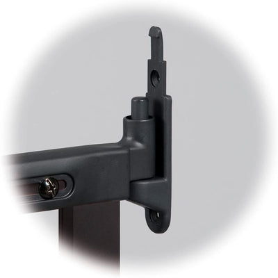 Angle Mount Safeway Stair Top Quick Release Bamboo Baby Pet Gate, Gray (Used) - VMInnovations