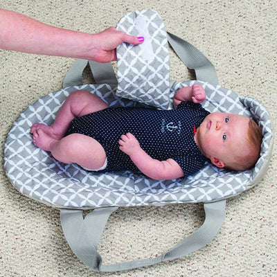 KidCo TR5101 SwingPod Travel Newborn Baby Nursery Swaddle Swing Blanket, Gray - VMInnovations