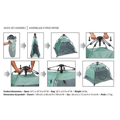KidCo PeaPod Camp Lightweight Portable Camping Tent Extension (For Parts) - VMInnovations