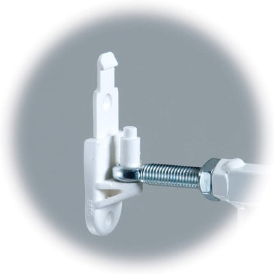 Command Pet Products PG5200 Wall Mounted Gate for Pets, 24.75-42.5 Inches, White - VMInnovations