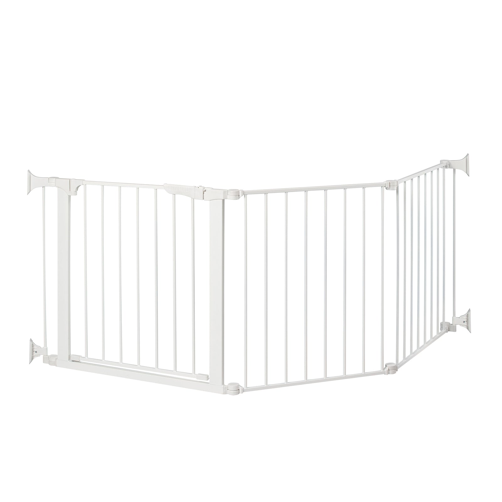 Command Pet Products PG5300 Custom Fit Gate for Pets, 29.5x84 Inches, White - VMInnovations