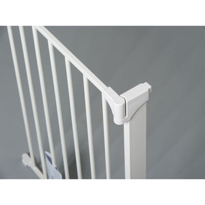 Command Pet Products PG5300 Custom Fit Gate for Pets, 29.5x84 Inches, White - VMInnovations