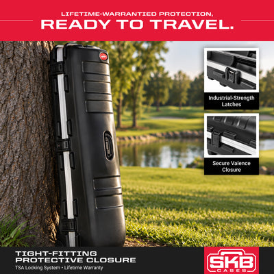 SKB Cases ATA Staff Pro XL Hard Plastic Storage Wheeled Cart Golf Travel Case