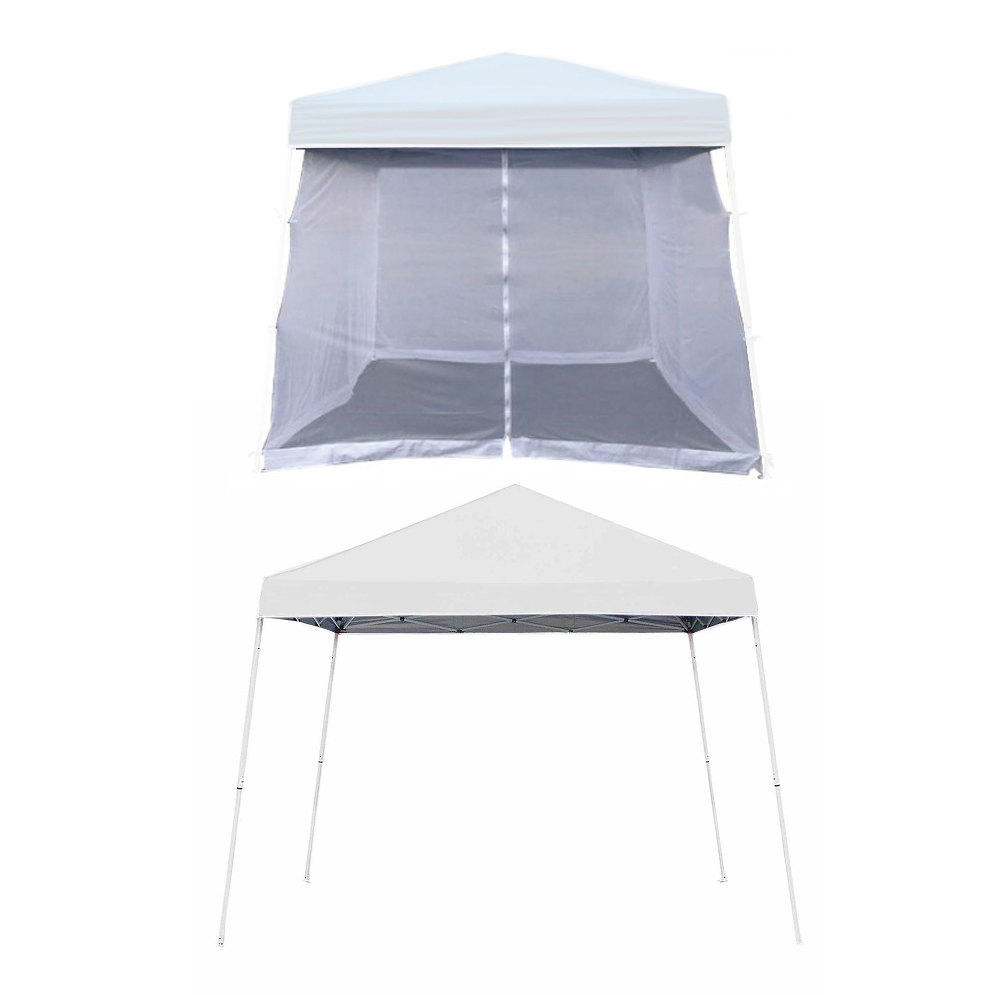 Z-Shade 10 Foot Horizon Screen Shelter Attachment with Push Button Canopy Tent