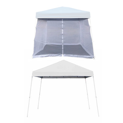 Z-Shade 10 Foot Horizon Screen Shelter Attachment with Push Button Canopy Tent