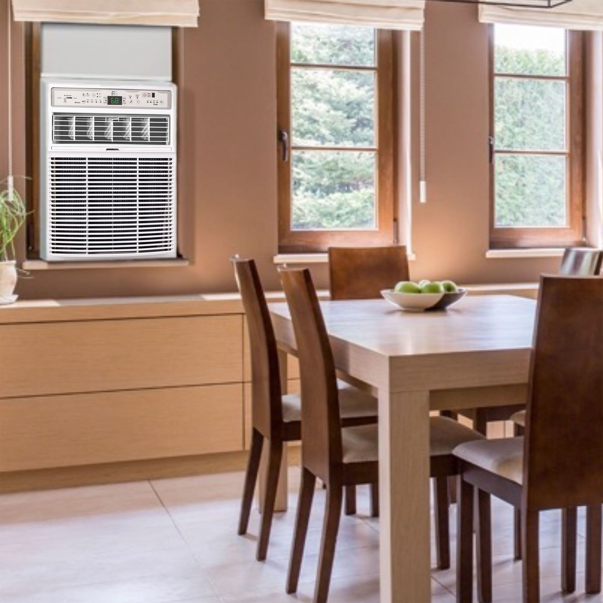 Perfect Aire 10,000 BTU Slider Air Conditioner w/ Remote, 450 Square Feet (Used)