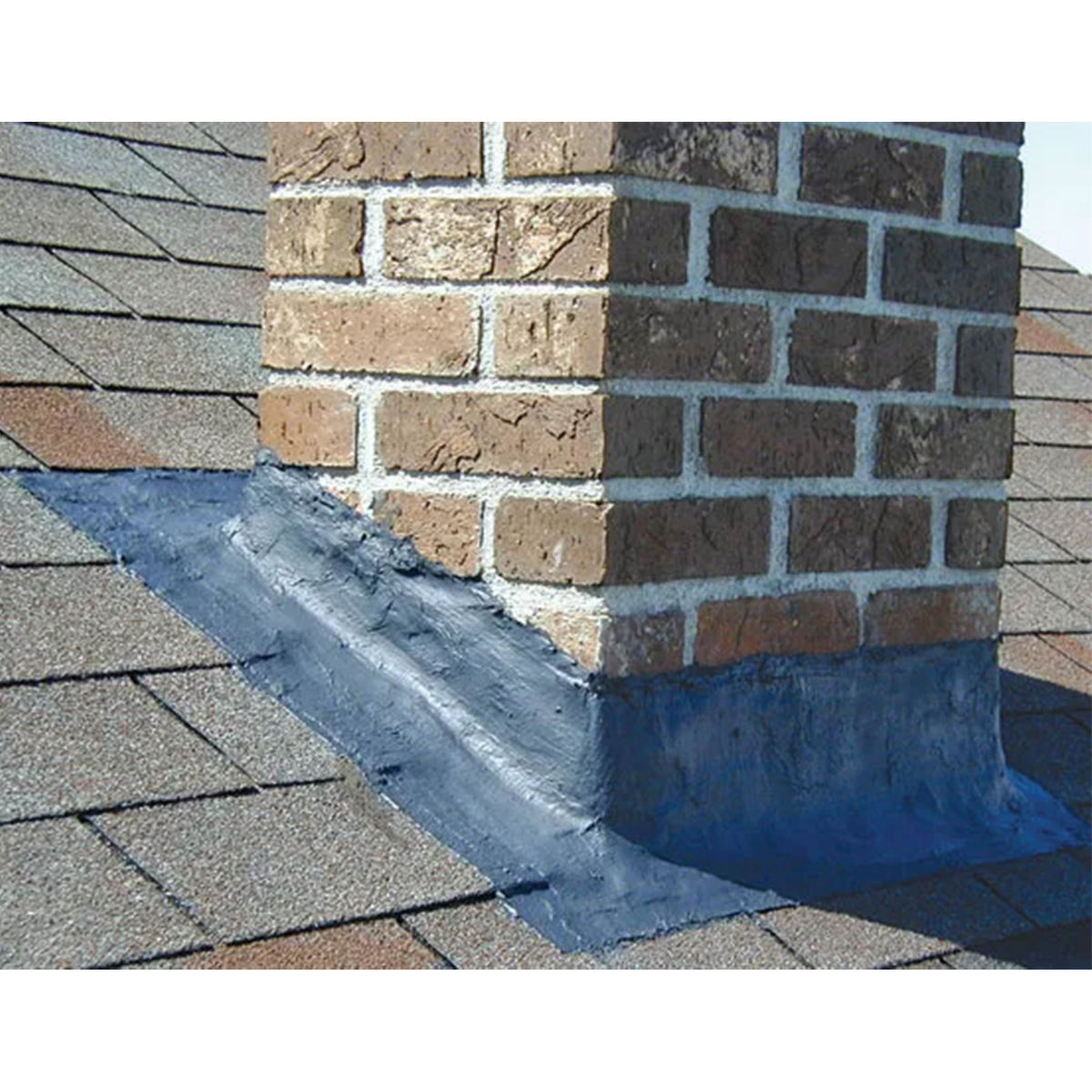ChimneySaver FlashSeal Elastomeric Flash Sealant for Chimneys, 1 Gallon, Black