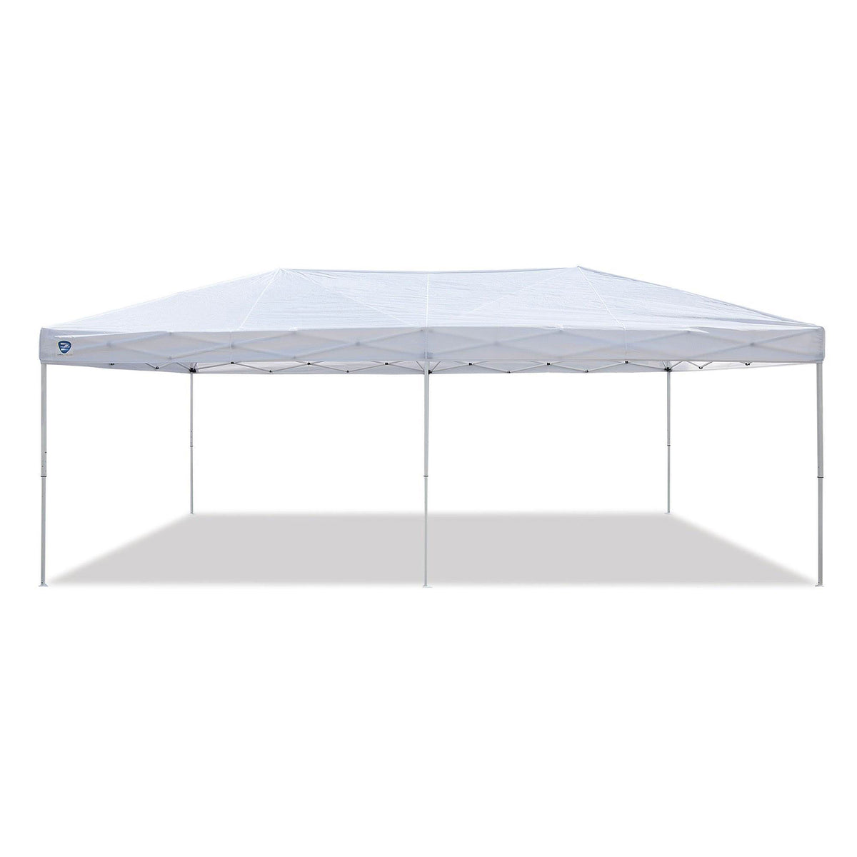 Z-Shade 20 x 10 Ft Push Button Instant Canopy, White & 5 Pound Weights, Set of 4