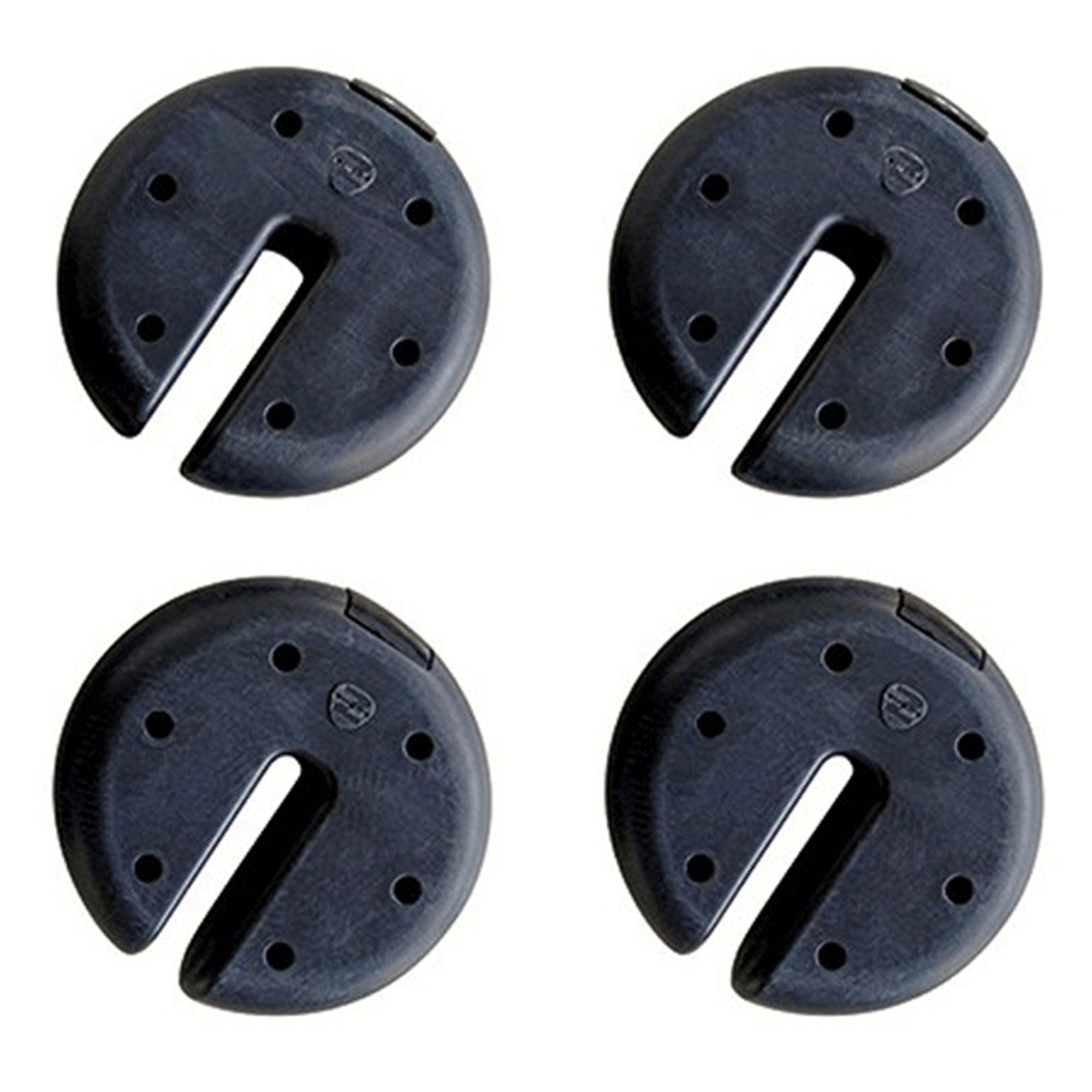 Z-Shade 20 x 10 Ft Push Button Instant Canopy, White & 5 Pound Weights, Set of 4