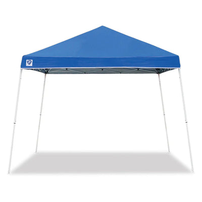Z-Shade 10 x 10 Ft Horizon Instant Canopy, Blue & 5 Pound Leg Weights, Set of 4