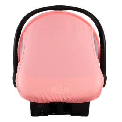 Lightweight Mesh Sun and Bug Infant Carrier Cover, Pink Grapefruit (Used) - VMInnovations