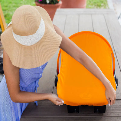 CozyBaby Lightweight Mesh Summer Sun and Bug Infant Carrier Cover (Open Box) - VMInnovations
