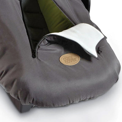 CozyBaby Original Infant Car Seat Cover w/ Dual Zippers & Elastic Edge (Used) - VMInnovations