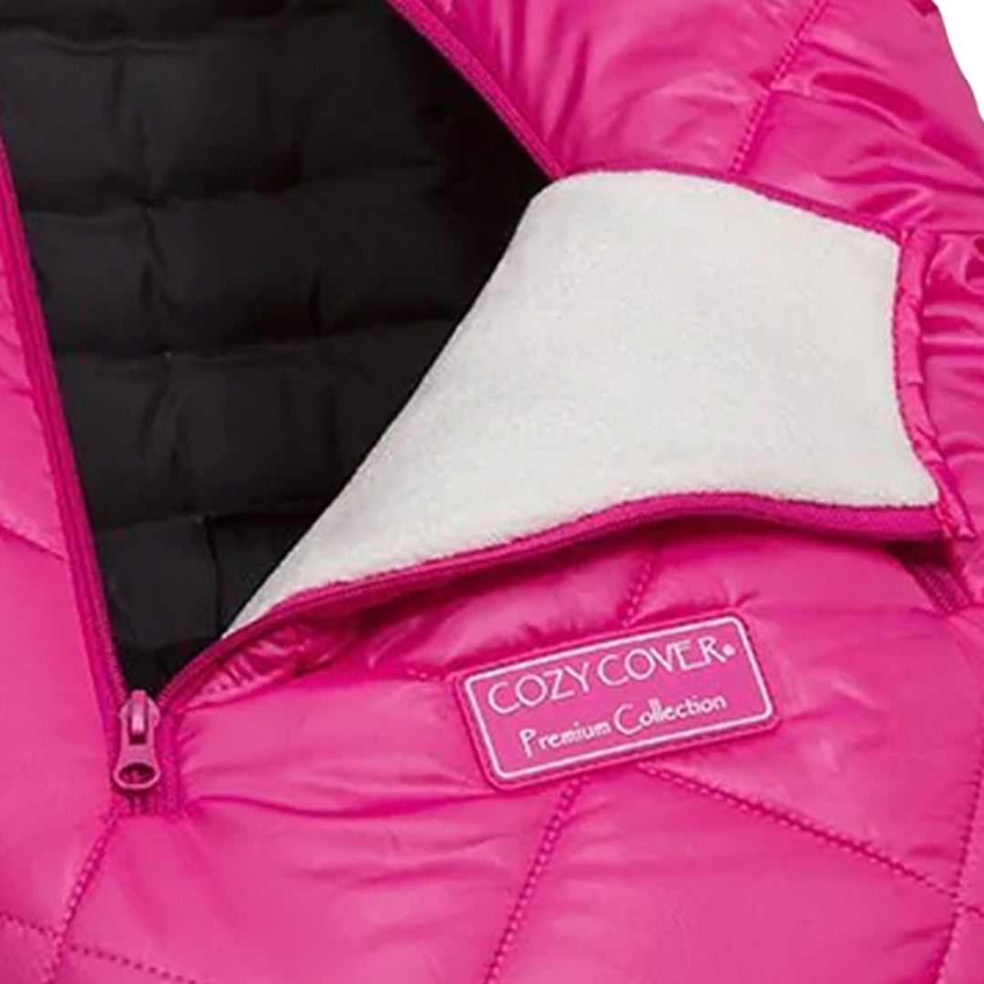 CozyBaby Premium Car Seat Cover with Dual Zippers & Elastic Edge (Open Box)