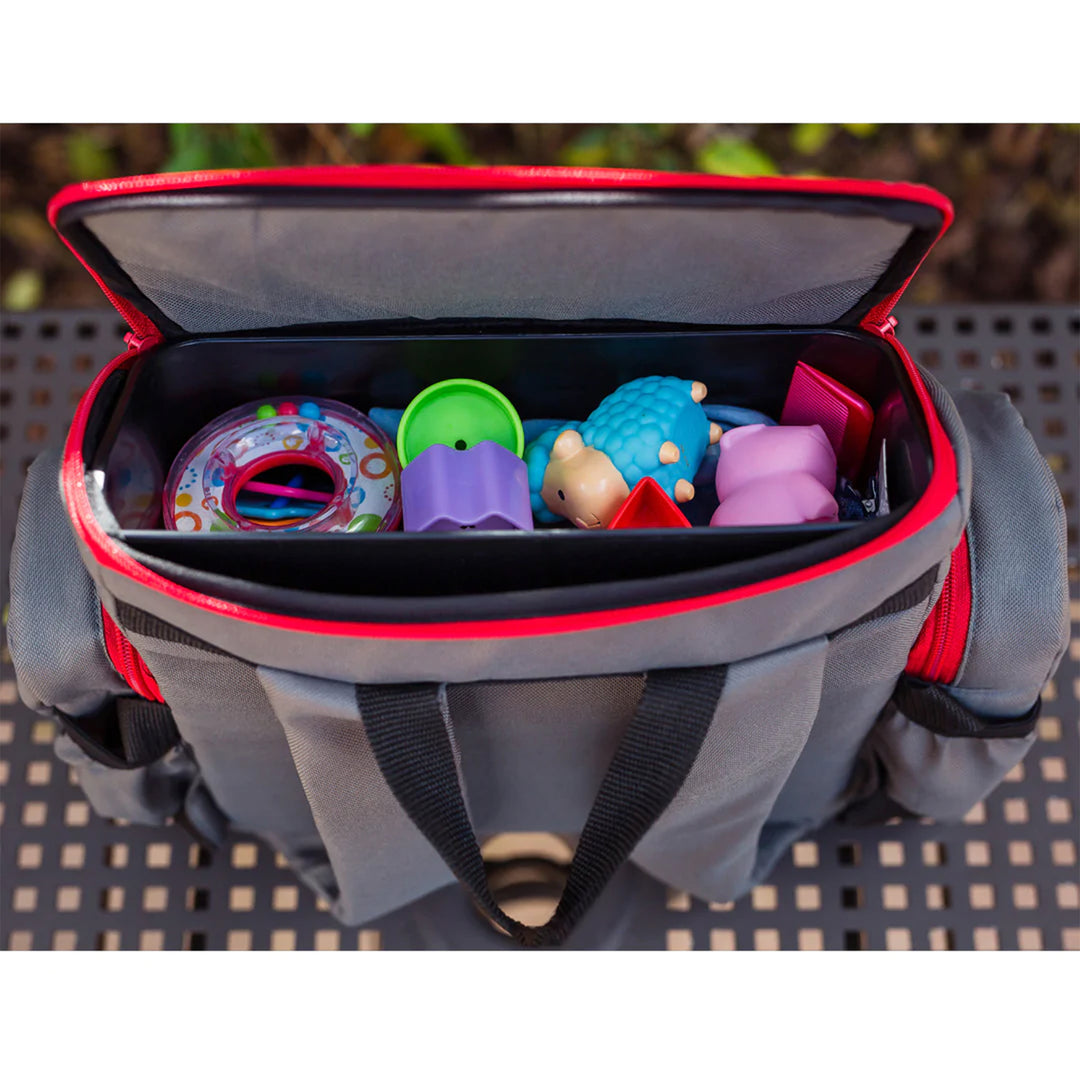 Cozy Cover 3 in 1 Portable Baby Booster Seat Diaper Backpack Bag (Open Box) - VMInnovations