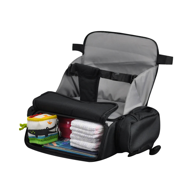 Cozy Cover 3 in 1 Portable Baby Booster Seat Diaper Backpack Bag (Open Box)