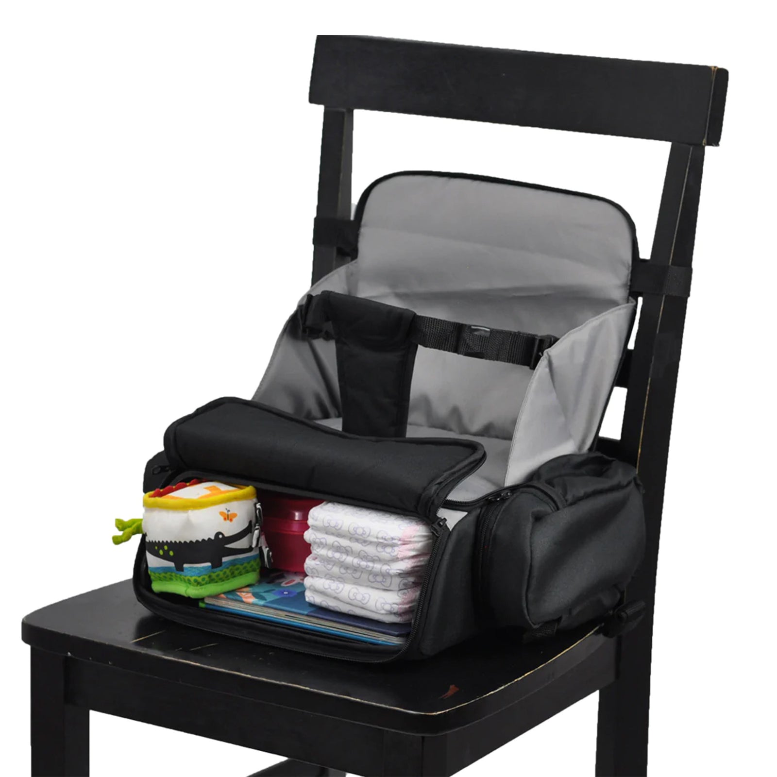 Cozy Cover 3 in 1 Portable Baby Booster Seat Diaper Backpack Bag (Open Box) - VMInnovations