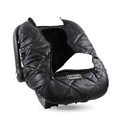 CozyBaby Premium Car Seat Cover w/Dual Zippers & Elastic Edge, Black (Used) - VMInnovations