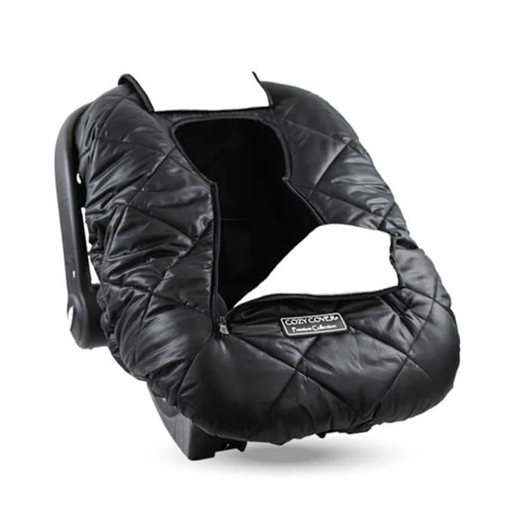 CozyBaby Premium Infant Car Seat Cover w/ Dual Zippers & Elastic Edge (Open Box) - VMInnovations